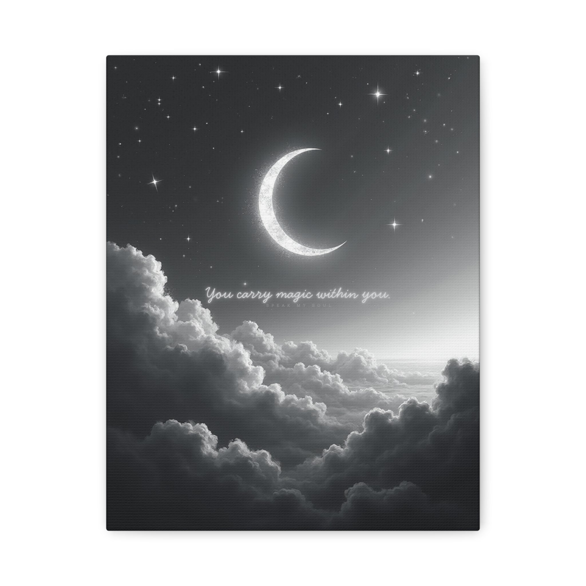 "You Carry Magic Within You" Canvas Wall Art