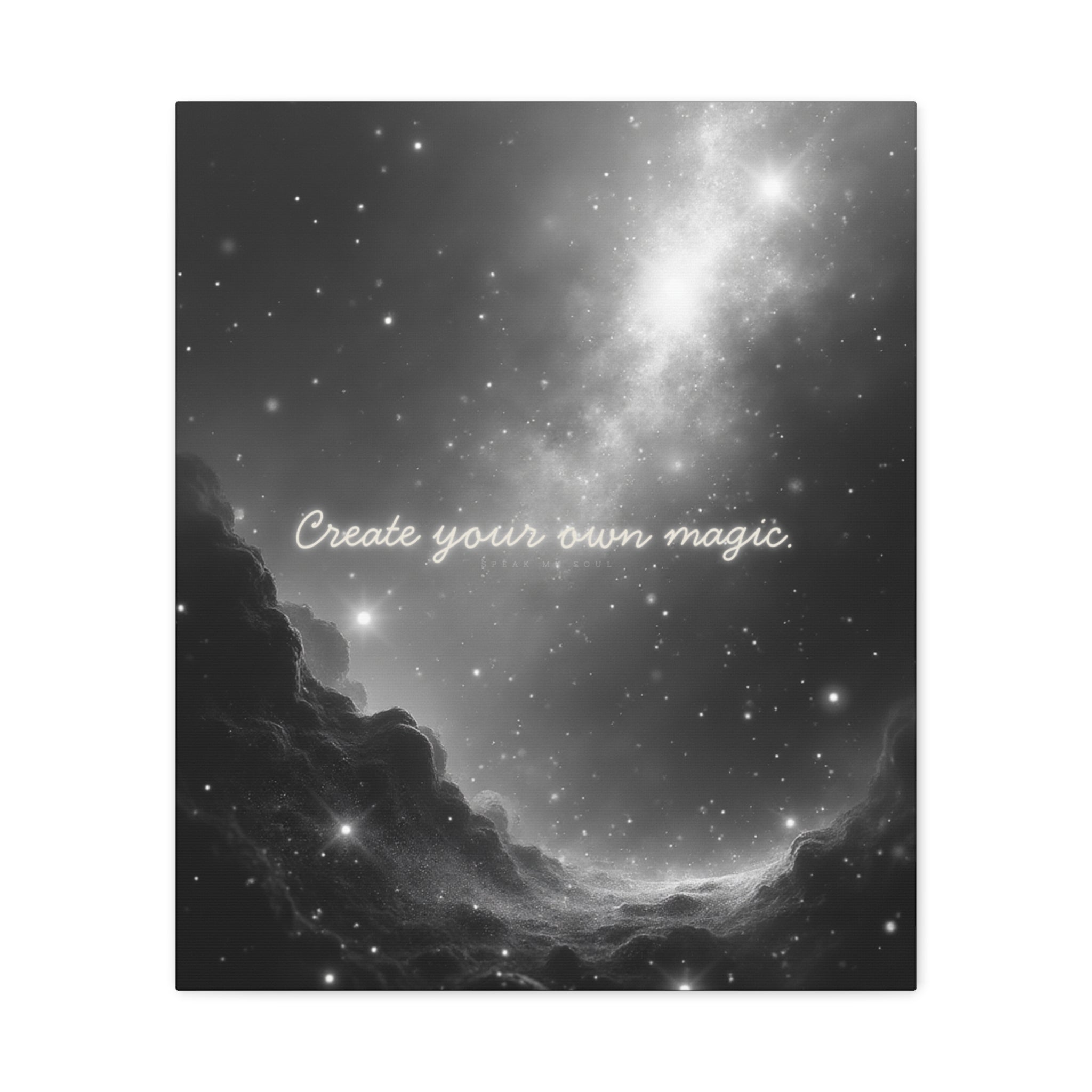 "Create Your Own Magic" Canvas Wall Art