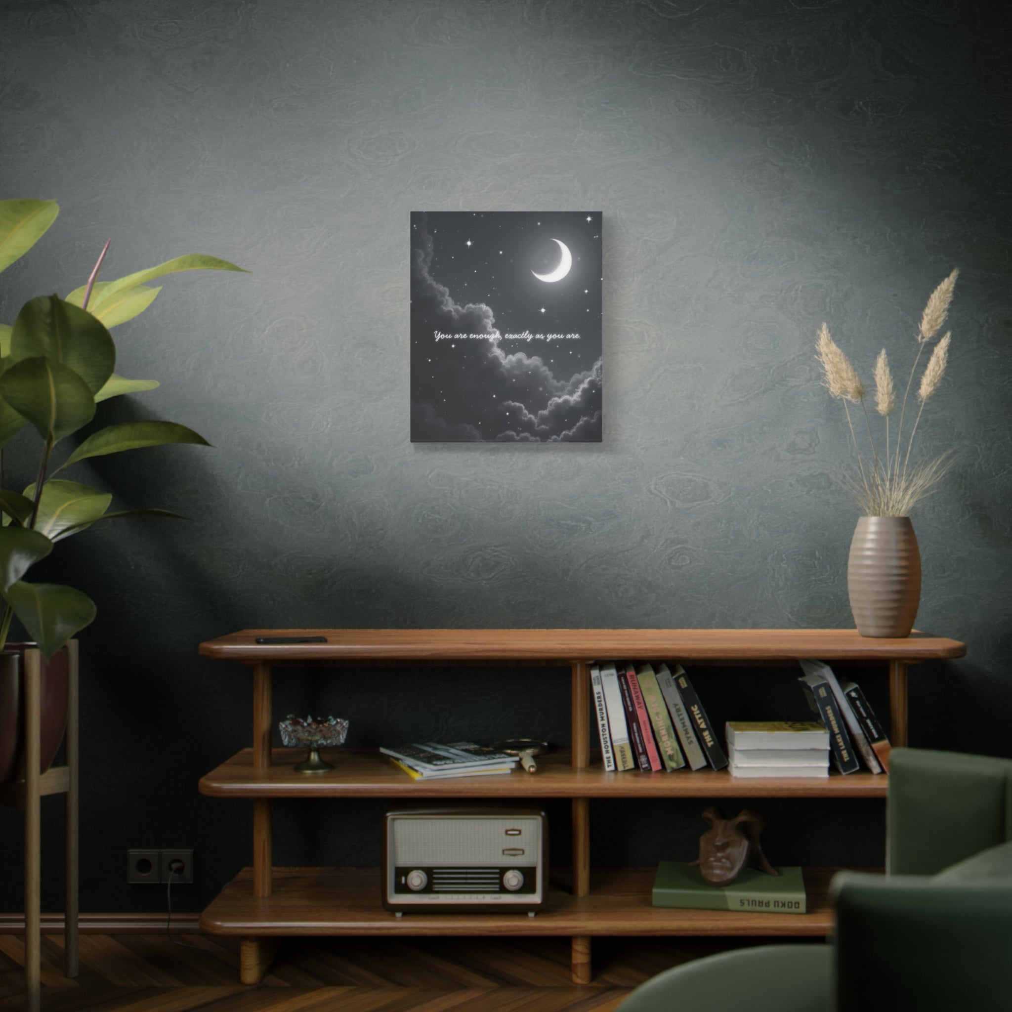 'You Are Enough, Exactly As You Are' Canvas Wall Art