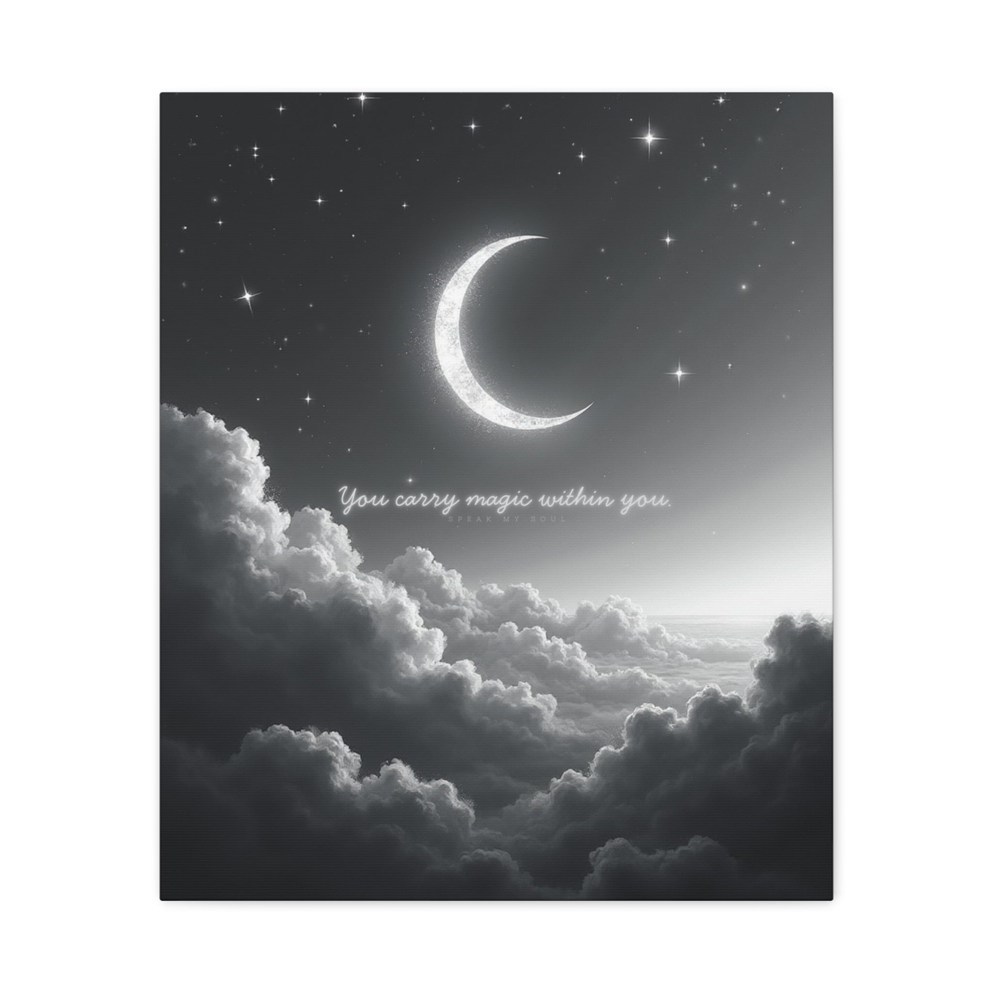 "You Carry Magic Within You" Canvas Wall Art