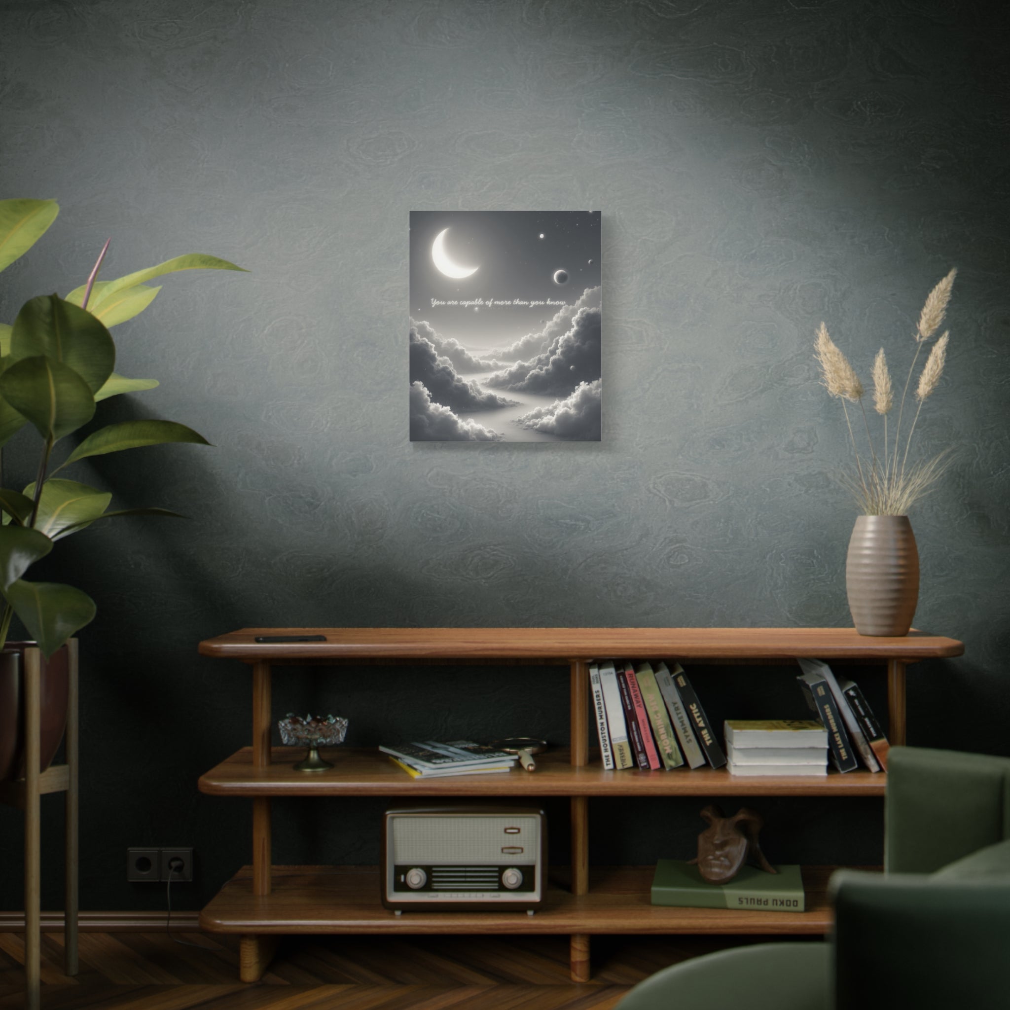 "You are capable of more than you know" Canvas Wall Art