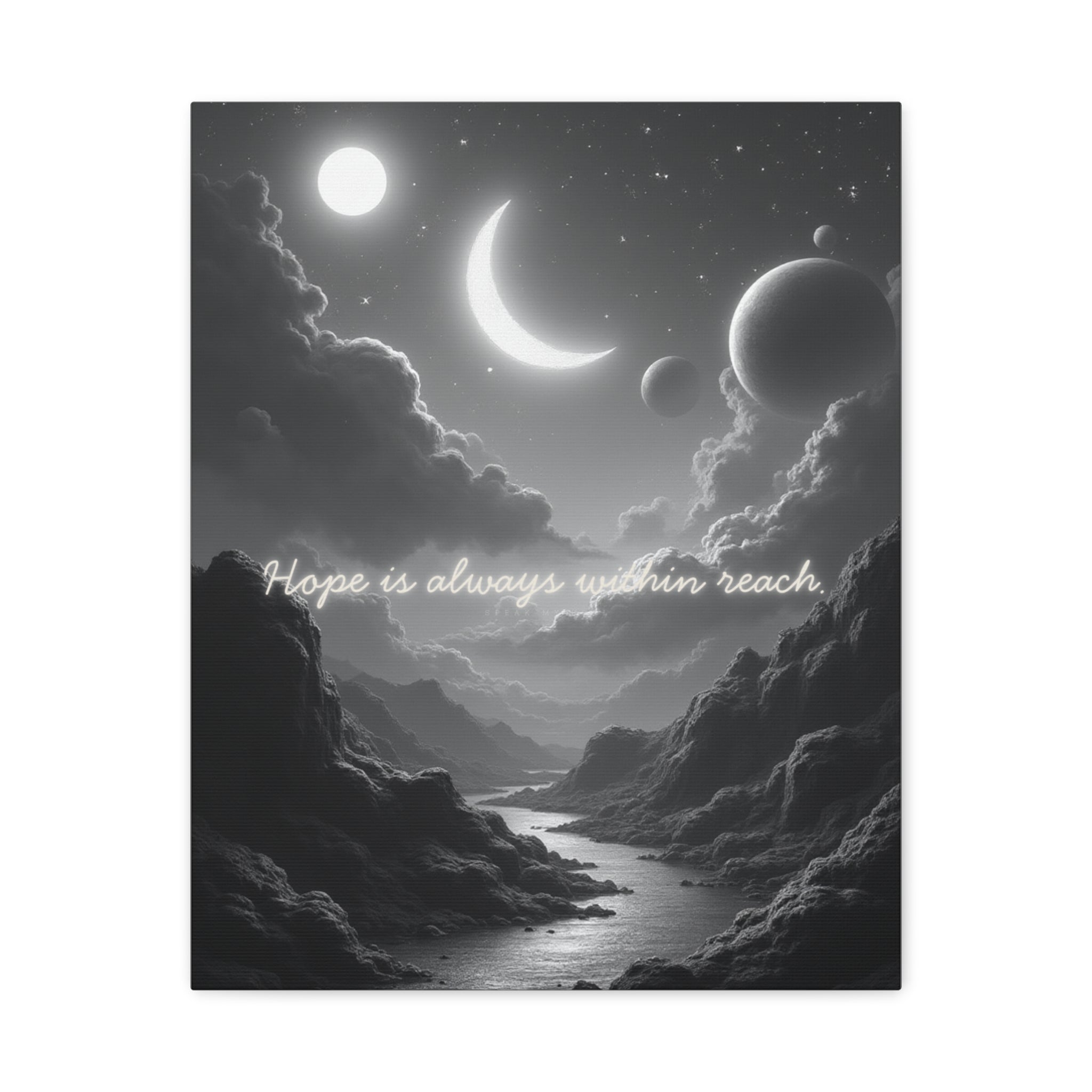 "Hope Is Always Within Reach" Canvas Wall Art