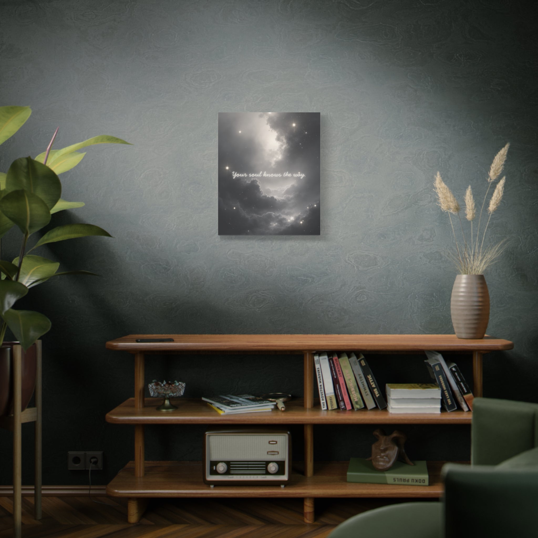 "Your soul knows the way" Canvas Wall Art