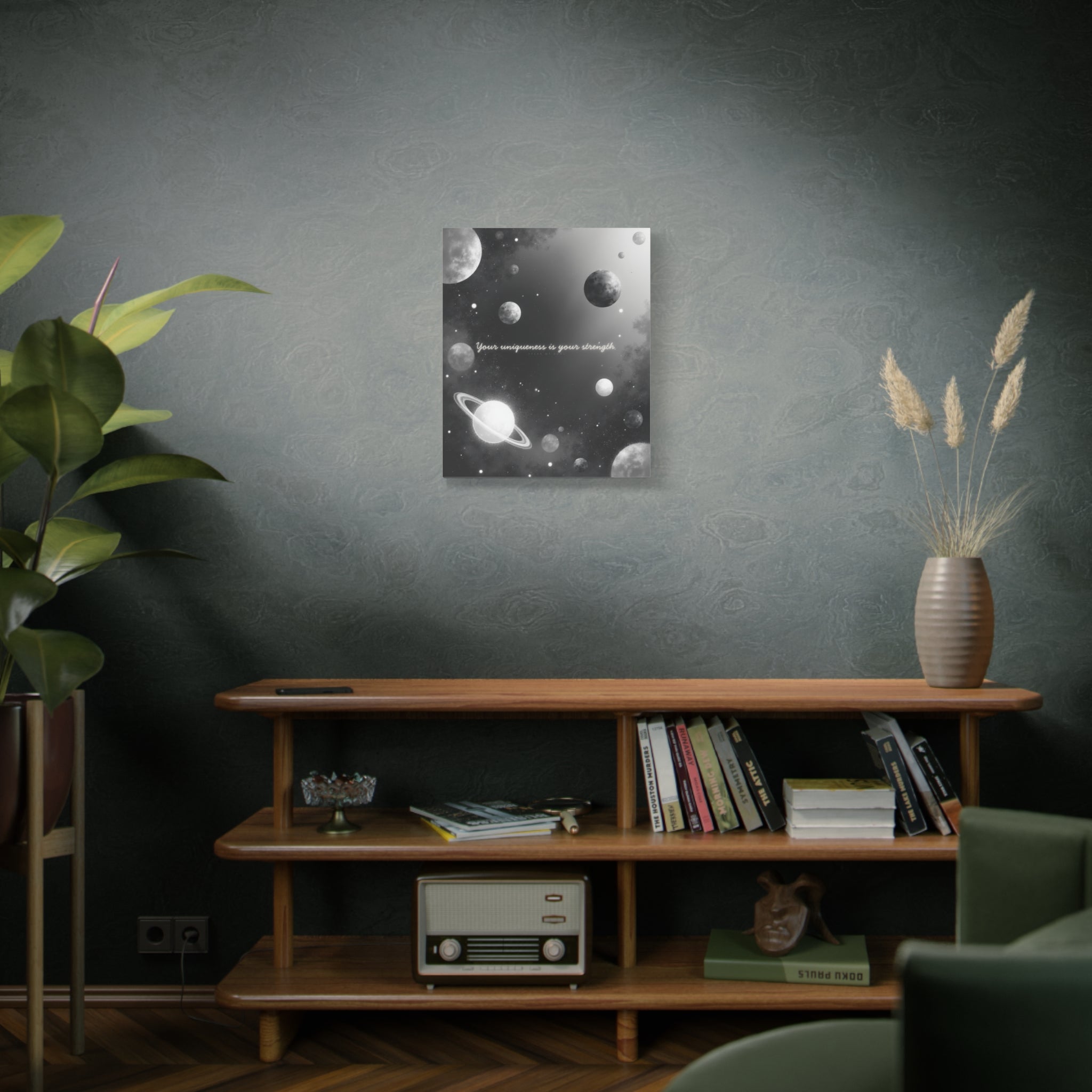 "Your uniqueness is your strength" Canvas Wall Art
