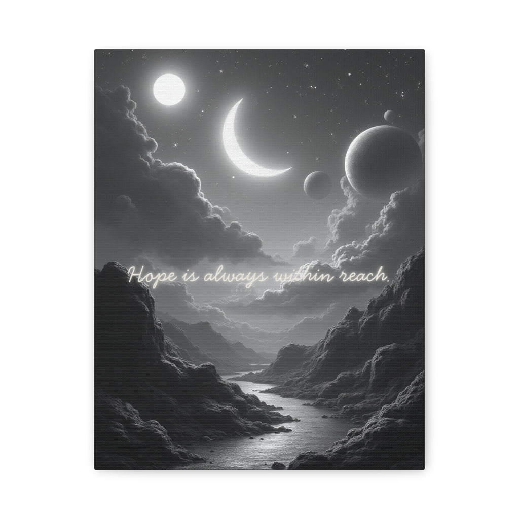 "Hope Is Always Within Reach" Canvas Wall Art
