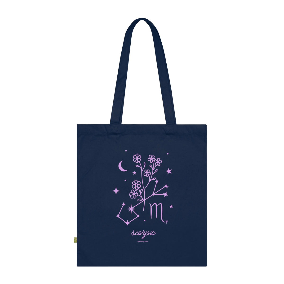 Scorpio Zodiac Tote Bag | Pink Cosmos | Astrology Gift