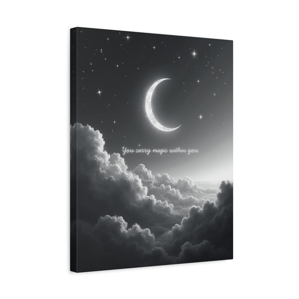 "You Carry Magic Within You" Canvas Wall Art