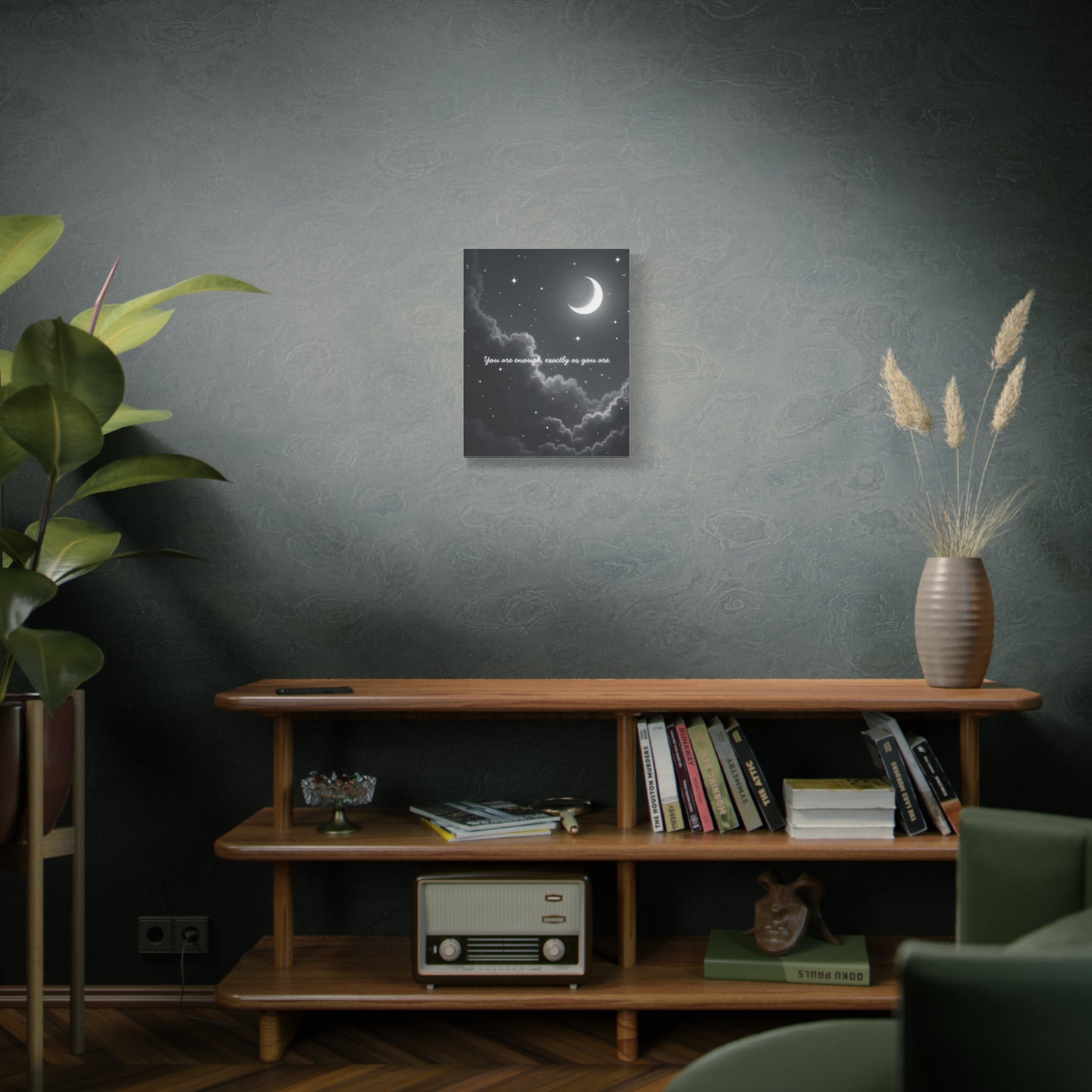 'You Are Enough, Exactly As You Are' Canvas Wall Art