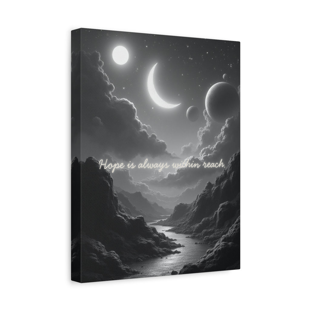 "Hope Is Always Within Reach" Canvas Wall Art
