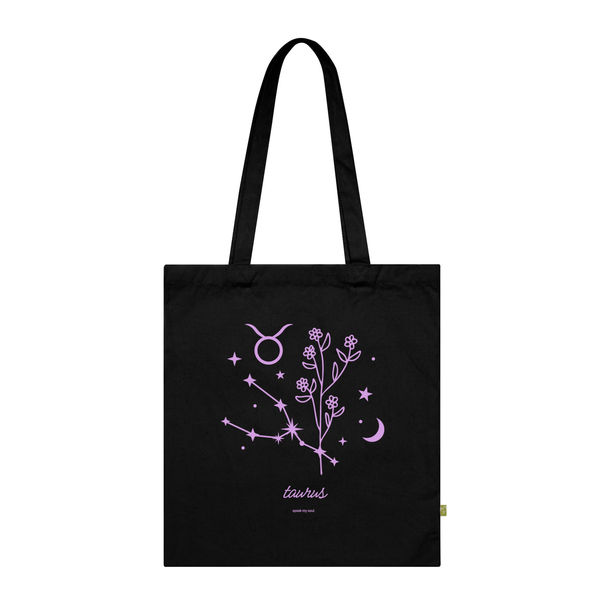 Taurus Zodiac Tote | Pink Cosmos | Astrology Gift