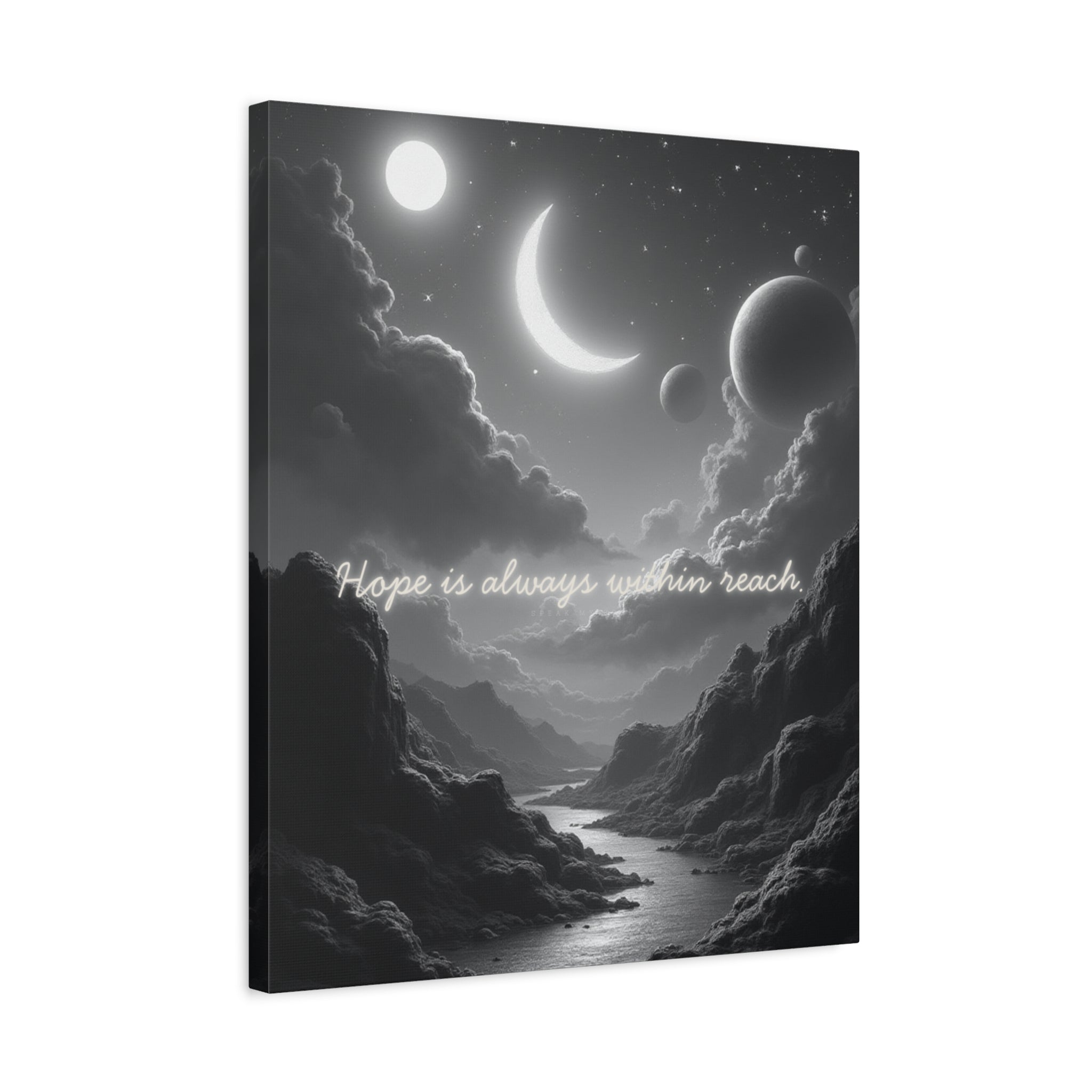 "Hope Is Always Within Reach" Canvas Wall Art