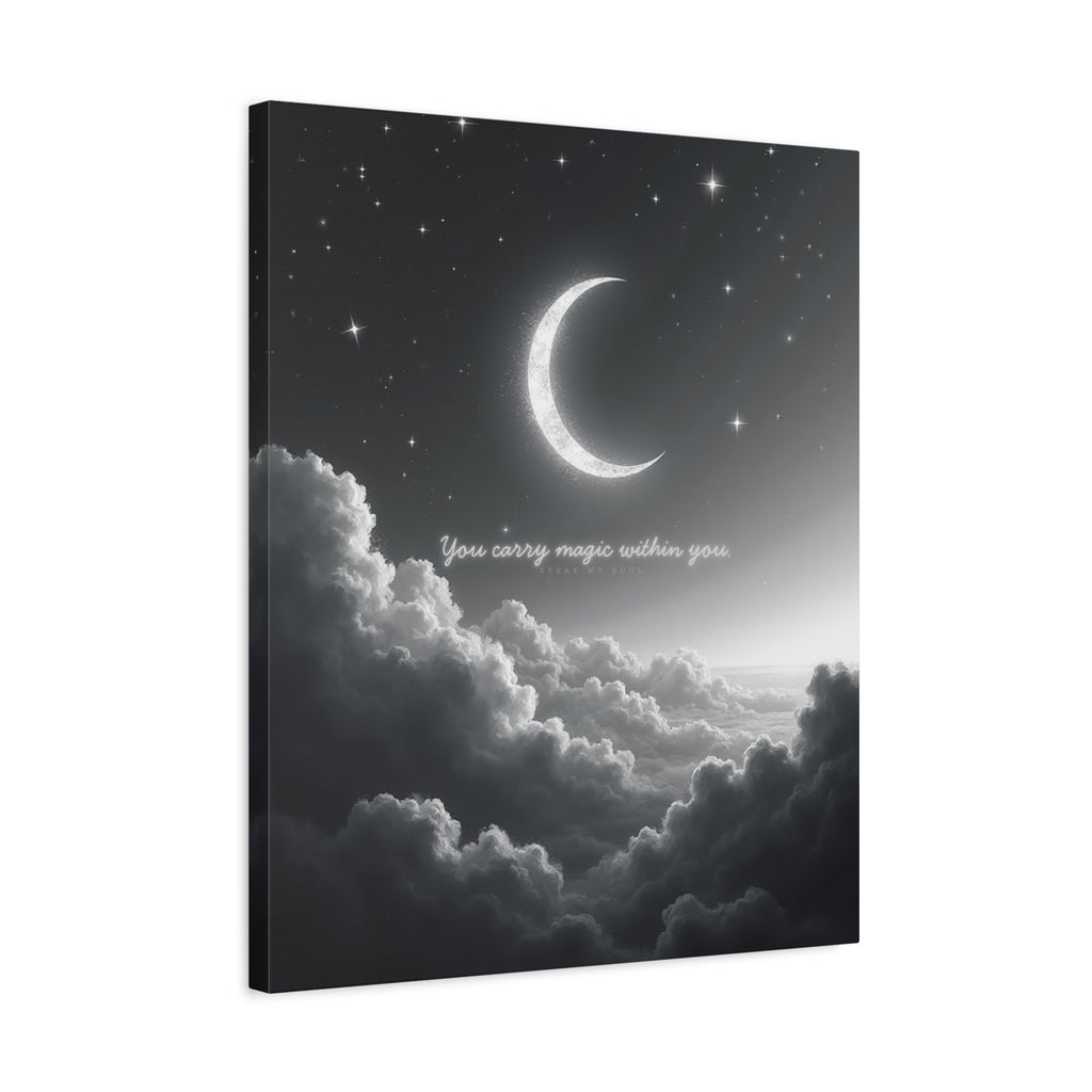 "You Carry Magic Within You" Canvas Wall Art