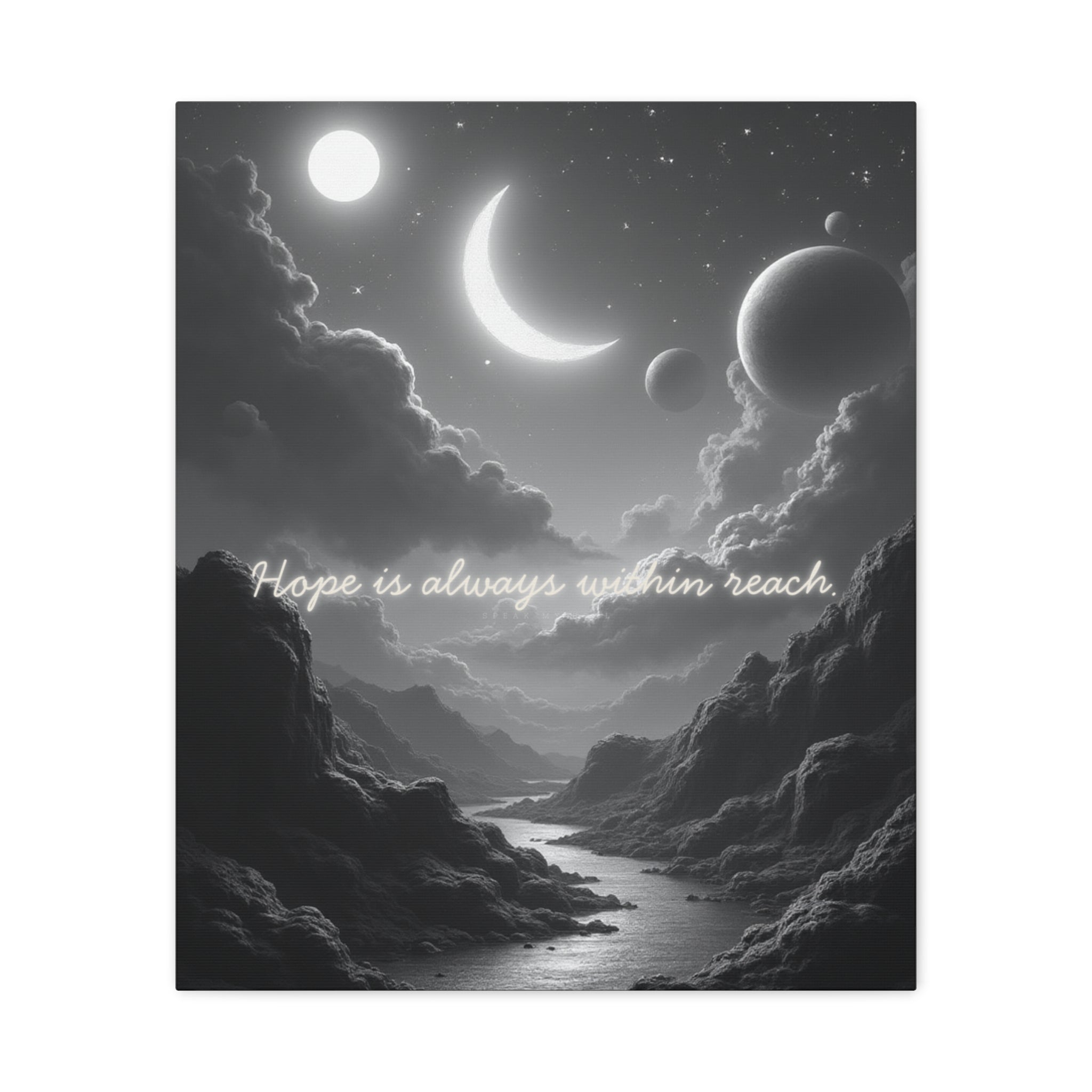 "Hope Is Always Within Reach" Canvas Wall Art