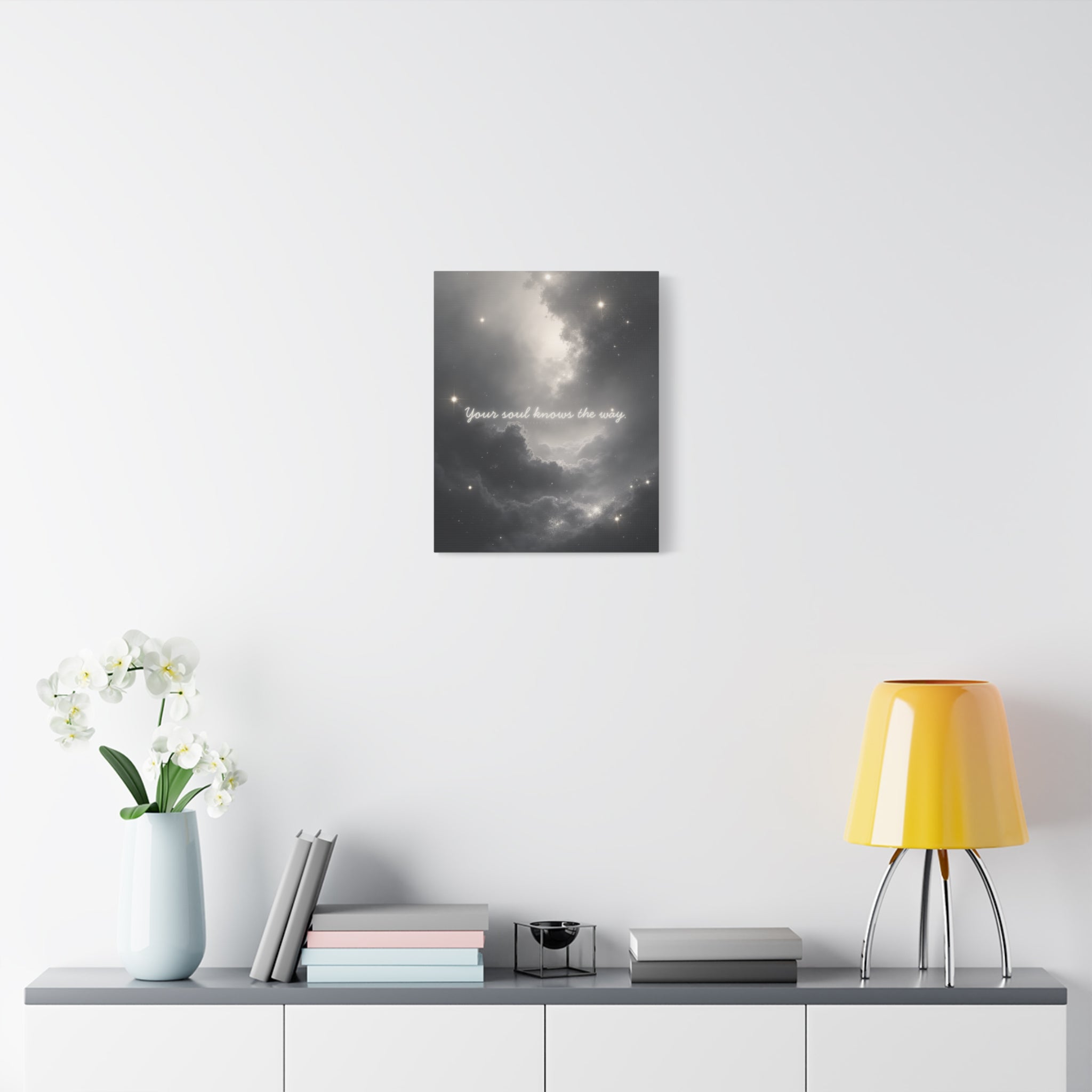 "Your soul knows the way" Canvas Wall Art