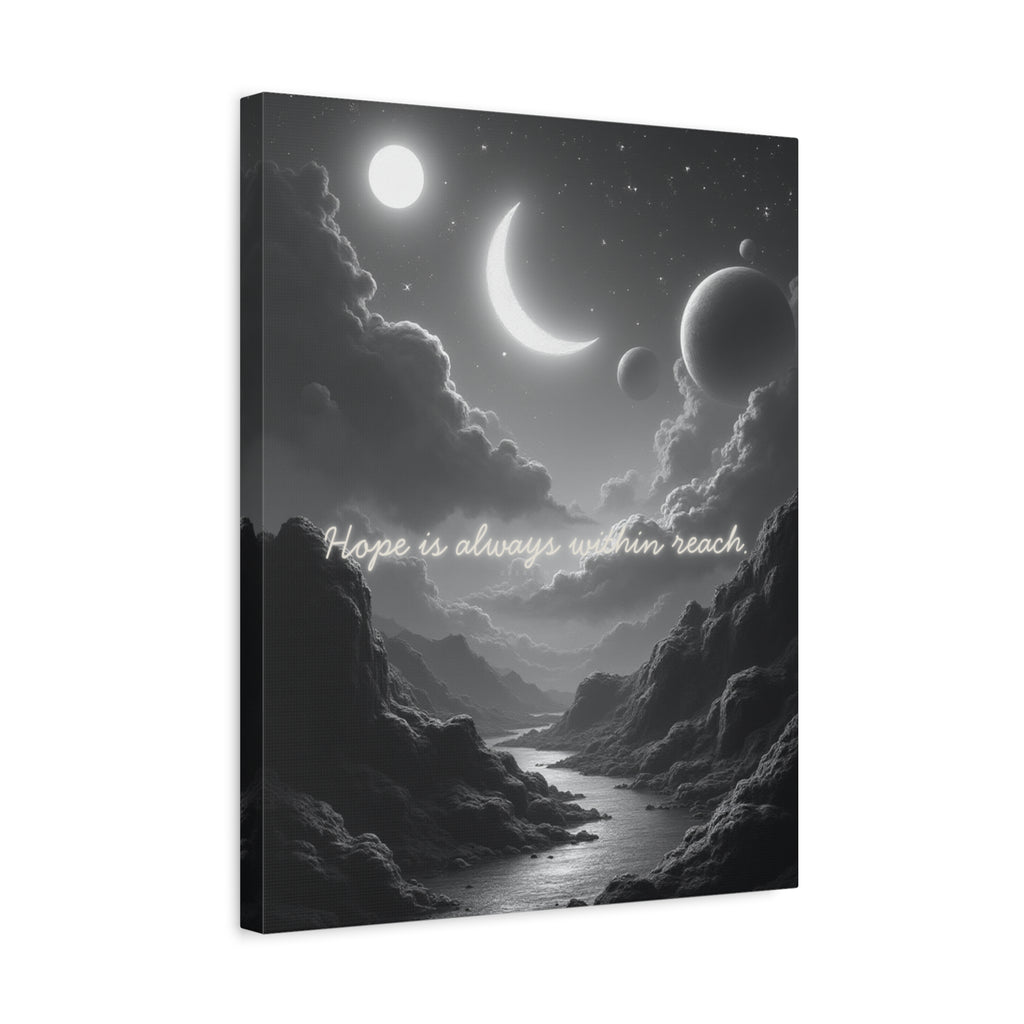 "Hope Is Always Within Reach" Canvas Wall Art