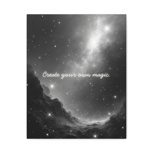 "Create Your Own Magic" Canvas Wall Art
