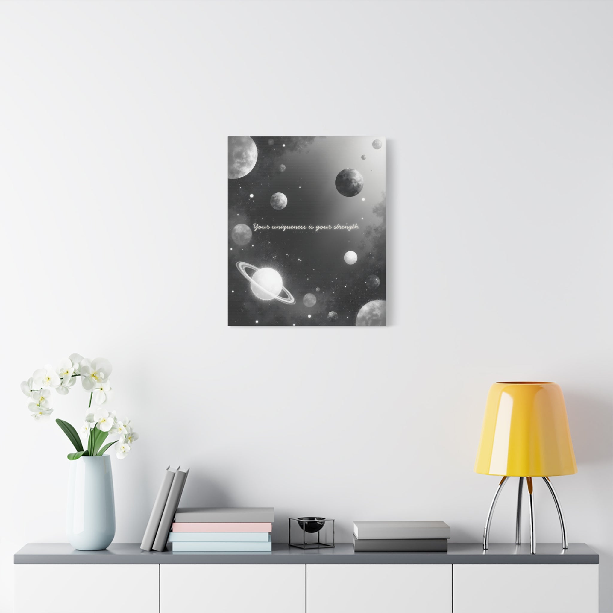 "Your uniqueness is your strength" Canvas Wall Art