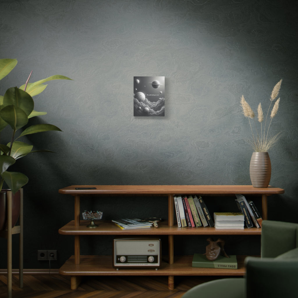 "The world needs your voice" Canvas Wall Art